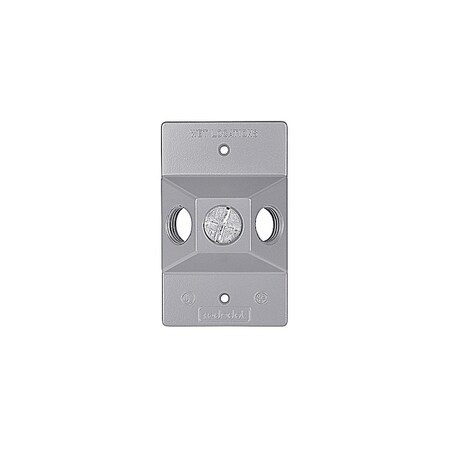 Abb 3 HOLE RECT COVER WHITE S203WHE